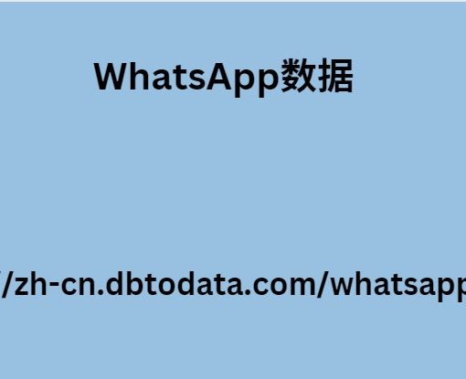 WhatsApp数据